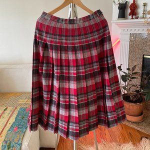 Vintage Plaid Pendelton Skirt